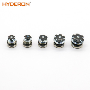 Hyderon Adjustable Furniture Foot Pad Square Tube Micro Adjustment <b>Metal</b> Leg Protection Pad - Product Image 3