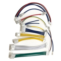 Dây cáp điện OEM tùy chỉnh 2 3 4 chân JST XH PH, đầu nối UL1007 24AWG, dùng cho thiết bị điện tử