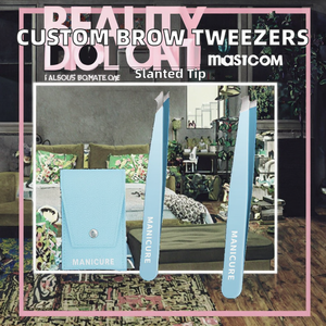 Pinzas de Cejas Inclinadas Antiestáticas Personalizadas de Acero Inoxidable para Depilación en Negro, Rosa y Dorado con Etiqueta Privada - Product Image 3