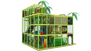 Équipement souple usagé pour jouer à la dinde Structure en maille pour aire de jeux intérieure pour enfants à vendre jeu <span class=keywords><strong>d</strong></span>'intérieur escalade préférée des enfants - Product Image 2