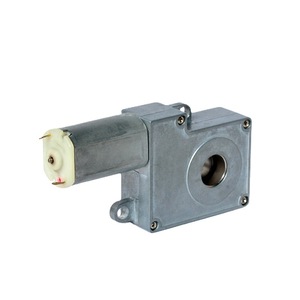 <b>Worm</b> Gear Motor 12V Steel Core Components For Smart Locks With Hollow Shaft Design - Product Image 5