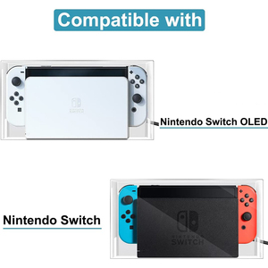 Funda Protectora de Dibujos Animados Compatible con Base para TV OLED, Caja de Exhibición Acrílica Impermeable y Antiarañazos para Switch - Product Image 5
