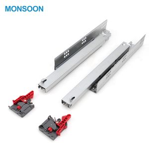 Sistema <span class=keywords><strong>de</strong></span> Deslizamiento Oculto para <span class=keywords><strong>Cajones</strong></span> con Extracción Total y <span class=keywords><strong>Cierre</strong></span> <span class=keywords><strong>Suave</strong></span> con Manijas - Product Image 2