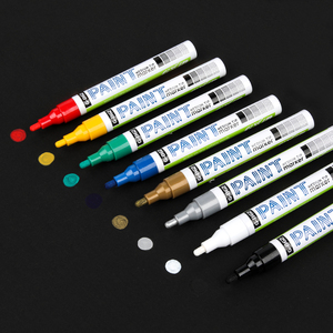Gxin G-862A una penna per pneumatici multicolore con buone prestazioni a basso flusso di odori senza problemi, comodo pennarello per vernice bianca - Product Image 3