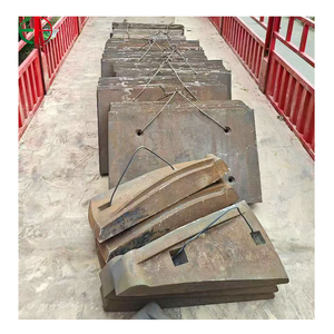 고망간 크롬-몰리브덴 합금강 톱니 플레이트 내마모성 석탄 제분기 라이너 제작 서비스 - Product Image 4