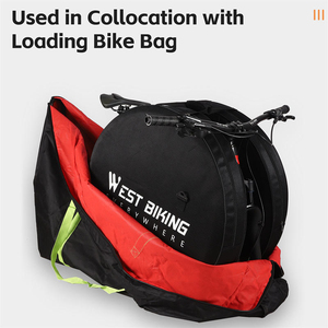 WEST BIKING Detachable Anti Splash Water <b>Wheel</b> Set <b>Bag</b> Portable Bicycle <b>Bag</b> Rainproof High Elastic Bicycle <b>Wheel</b> Set <b>Bag</b> - Product Image 5