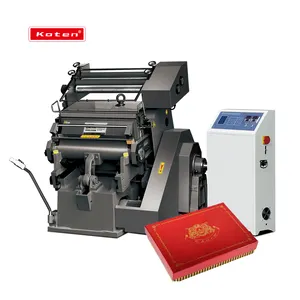 Hot Foil Stamping Die Cutting Machine High Quality China Supplier Die Cutting Creasing Machine