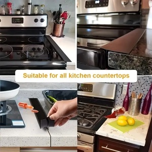 Silicone Stove <b>Gap</b> Cover Kitchen Counter <b>Gap</b> Sealing Strip Anti-oil Leakage <b>Gap</b> Filler for Stove Countertop - Product Image 6