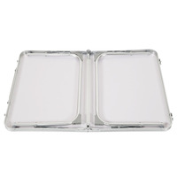 Table de banquet pliable en métal léger pour événements, idéale pour le camping, les pique-niques et la randonnée en extérieur – Vente en gros