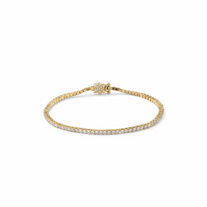 สร้อยข้อมือเทนนิสแฟชั่นเพชร 1.3 มม. - Product Image 1