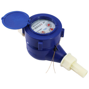 Compteur d'eau en plastique LXS-15E, connexion filetée 4 points 6 points, IP65, usage domestique - Product Image 1