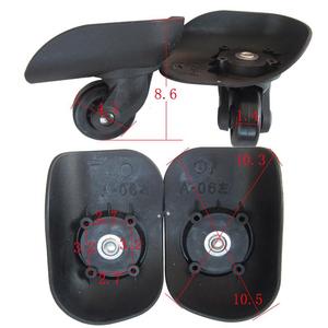 Valigetta girevole universale ruote di ricambio in PVC acciaio PP per borse da viaggio in plastica materiale polipropilene - Product Image 3