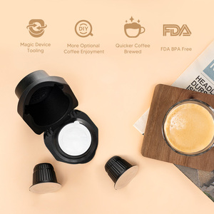 Adaptador Reutilizable Icafilas para <span class=keywords><strong>Dolce</strong></span> <span class=keywords><strong>Gusto</strong></span> Piccolo Xs Maker y para <span class=keywords><strong>Nescafe</strong></span> Genio S Plus, Soporte Convertidor <span class=keywords><strong>de</strong></span> Cápsulas <span class=keywords><strong>de</strong></span> Café Nespresso - Product Image 4