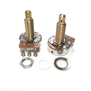 Potenciómetro de ajuste fino de 24 mm para guitarra eléctrica de tamaño completo con eje de cobre metálico, venta directa de fábrica, resistente - Product Image 3