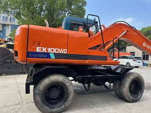 Excavadora de Ruedas, Excavadora de Ruedas Usada Hitachi Ex100WD, Excavadora de Ruedas Hitachi ex100wd ex160wd - Product Image 4