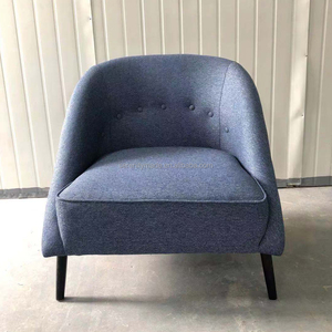 Sillón de Salón Moderno, Tapizado en Tela, con Respaldo, para Restaurantes y Bares - Product Image 3