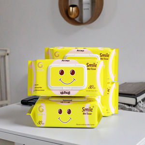 ผ้าเช็ดทำความสะอาดแบบเปียกสำหรับเด็กทารกผ้าเช็ดทำความสะอาดปราศจากแอลกอฮอล์พร้อมดอกคาโมไมล์จากว่านหางจระเข้มีตัวอย่างออนไลน์จำนวนมากเป็นมิตรกับสิ่งแวดล้อม - Product Image 4