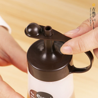 2025New Style Squeeze Sauce Bouteille En Plastique De Qualité Alimentaire Squeeze Bouteille Sauce Pot Tomate Salade Sauce Bouteille