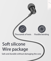 Écouteurs filaires numériques USB avec microphone intra-auriculaire à suppression de bruit et écouteurs de contrôle du volume de type C pour téléphone et sport