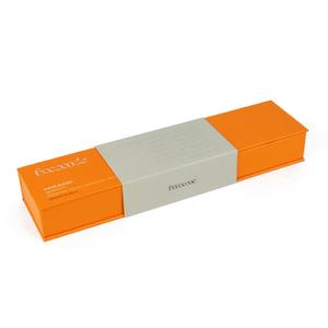 Boîtes d'emballage rigides personnalisables en matériaux recyclés biodégradables pour l'emballage de cadeaux cosmétiques avec doublure en éponge - Product Image 2