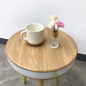 Meilleure vente directe d'usine haut-parleur de table personnalisé pour la détente maison déco USB Mini petite dent bleue haut-parleur Table d'appoint - Product Image 1