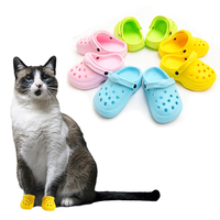 Chaussures pour chiens BunnyHi DDX001, mignonnes, écologiques, résistantes à l'usure, respirantes, colorées, pour petits animaux, chaussures de plage toutes saisons
