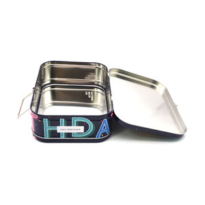 Trẻ Em Của An Toàn Rỗng <span class=keywords><strong>Tin</strong></span> Hộp Ăn Trưa Xử Lý Khóa Có Thể Tái Chế Kim Loại Trường Hợp Cho Thực Phẩm Đồ Chơi Lưu Trữ Cho Sô Cô La Đường Lưu Trữ Ván Ép - Product Image 5