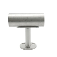 ZD balcon sans cadre 304 316 garde-corps en acier inoxydable main courante accessoires support support de montage mural pour la décoration d'escalier