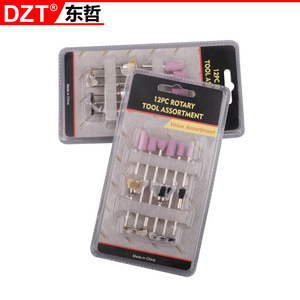 Dzt 12pc Rotary Tool Assortment Polishing <b>Brush</b> Set For Metal Plastic Grinding And Polishing - Product Image 1