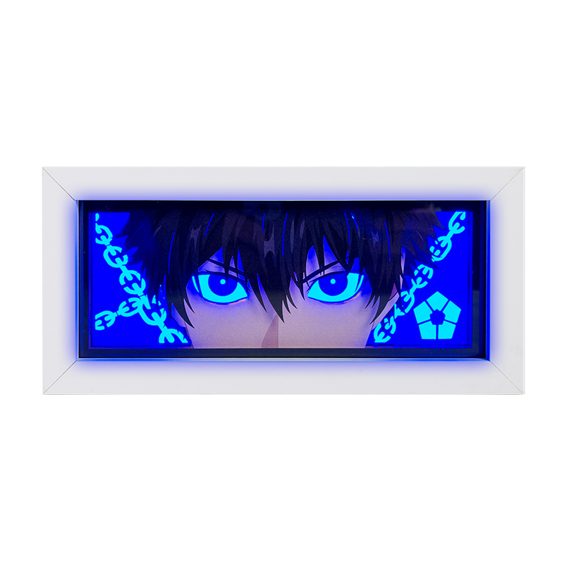 Serrure bleue