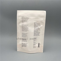 Imprimé personnalisé 100% sacs en plastique recyclables PE/PE PCR pochettes debout sacs d'emballage à fermeture éclair écologiques pour aliments avec fermeture éclair