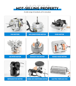 100-240v 50/60hz स्टैंड वॉल बॉक्स पेस्टल खड़े प्रशंसक इलेक्ट्रिक एसी मोटर एकल चरण अतुल्यकालिक संधारित्र प्रेरण पंखे मोटर - Product Image 5