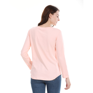Emotion Moms Nouveaux vêtements de maternité grande taille, <span class=keywords><strong>t</strong></span>-<span class=keywords><strong>shirt</strong></span> à col rond à manches longues avec <span class=keywords><strong>fermeture</strong></span> <span class=keywords><strong>éclair</strong></span>, hauts d'<span class=keywords><strong>allaitement</strong></span> pour femmes enceintes, <span class=keywords><strong>t</strong></span>-shirts d'<span class=keywords><strong>allaitement</strong></span> - Product Image 5
