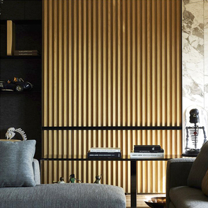 Panneau mural en WPC écologique avec plinthe et garniture assorties |   Solution complète de revêtement mural intérieur pour hôtels et appartements - Product Image 6