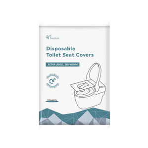 Copriwater monouso morbidi e portatili, in carta igienica, per viaggi, all'ingrosso - Product Image 3