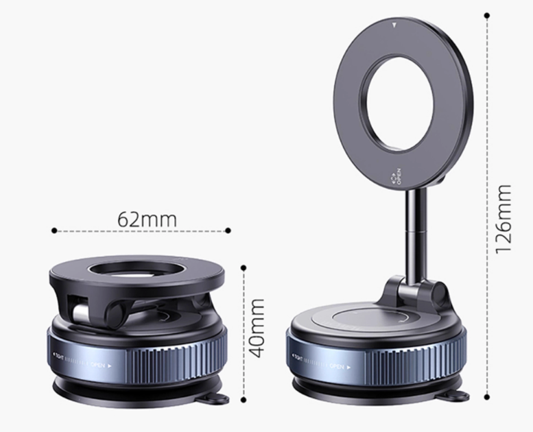 Hongdak New Car Suction Cup Vacuum Magnetic Navigation Dedicated Live Desktop Bracket