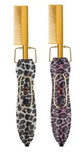 Peigne à cheveux électrique de haute qualité alimenté par batterie à 3 niveaux de contrôle de la température pour un usage domestique en plein air Options de conception multiples - Product Image 2