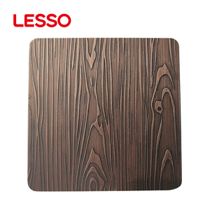แผ่นโลหะตกแต่งลายสลักแบบนูน  ทำจากสแตนเลสสตีล  ขนาด 4x8 ฟุต  ยี่ห้อ <span class=keywords><strong>LESSO</strong></span>  ทนทานต่อการกัดกร่อน เหมาะสำหรับโรงพยาบาลและคลังสินค้า - Product Image 3