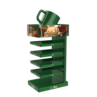Présentoir à boissons personnalisable, organisateur de boîtes de soda et de jus de café, présentoir à bouteilles pour supermarché