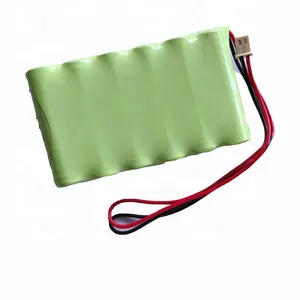 PKCELL ni-mh rechargeable cell aa1500mah 7.2v replacement battery for touch security alarm systems