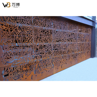 Panel de Privacidad de Aluminio Cortado con Láser, Panel Decorativo para Cercas de Aluminio, Panel de Jardín Exterior Tallado con CNC, Recubierto con Polvo