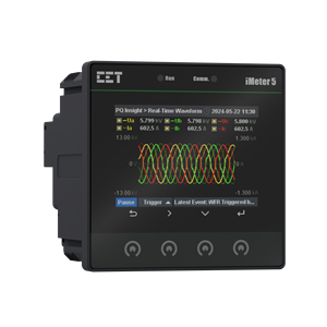 CET IMeter 5 Trifásico Clase 0,2 S Color LCD Monitor de calidad de energía Ethernet para aplicación BACnet/IP - Product Image 1