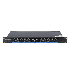 Depusheng SM266 Profesional 10 canales Divisor de señal de <span class=keywords><strong>audio</strong></span> Dispositivo de <span class=keywords><strong>audio</strong></span> Procesador digital <span class=keywords><strong>DSP</strong></span> - Product Image 3