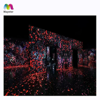 Mayeter5000 Lúmenes 4K Proyector Inmersivo Mapeo Holográfico 3D en Pantalla de Pared Software Proyector Interactivo