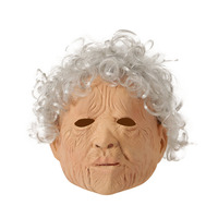 Offre Spéciale réaliste Halloween femme Latex couvre-chef Film et télévision acteur chauve belle fille et hommes Cosplay drôle masque