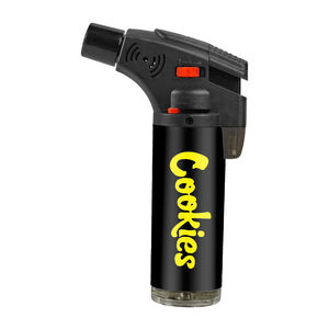 2022 Offre Spéciale Logos personnalisés briquets torche inclinés rechargeables au gaz butane à jet coupe-vent pour prix de gros - Product Image 2