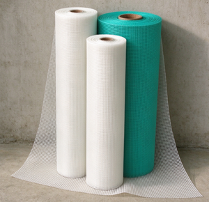 Wandverstärkungs-Glasfaserprodukte Alkalibeständiges Glasfasernetz für EIFS und Zementputz-Bauarbeiten - Product Image 3