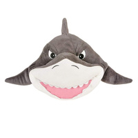 Peluche géante requin personnalisée OEM, jouet en peluche doux animal marin, cadeau pour bébé, jouets pour enfants