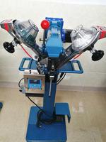 Machine à coudre électrique industrielle pour vêtements, manteaux, sacs en cuir, boutons pression, trous, couture
