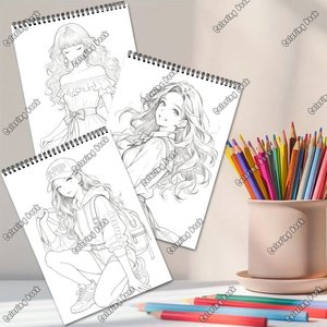 Cuadernos Personalizados con Espiral A4, Impresión a una Cara, para Adultos y Adolescentes, Alivio del Estrés, Venta al Por Mayor, MOQ Bajo - Product Image 2